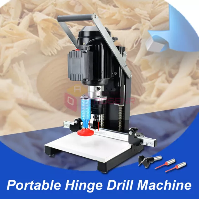 Woodworking Portable Hinge Drilling Hole Machine Wood Hinge Drill Borer