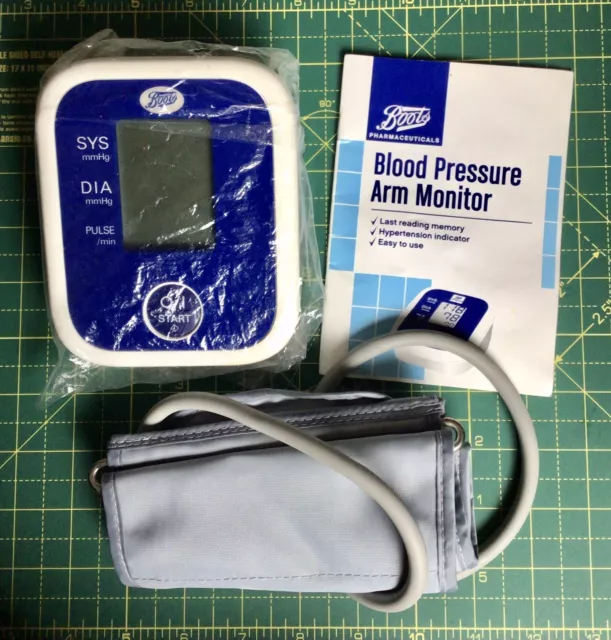 Boots Automatic Blood Pressure Monitor - Upper Arm - with Manual