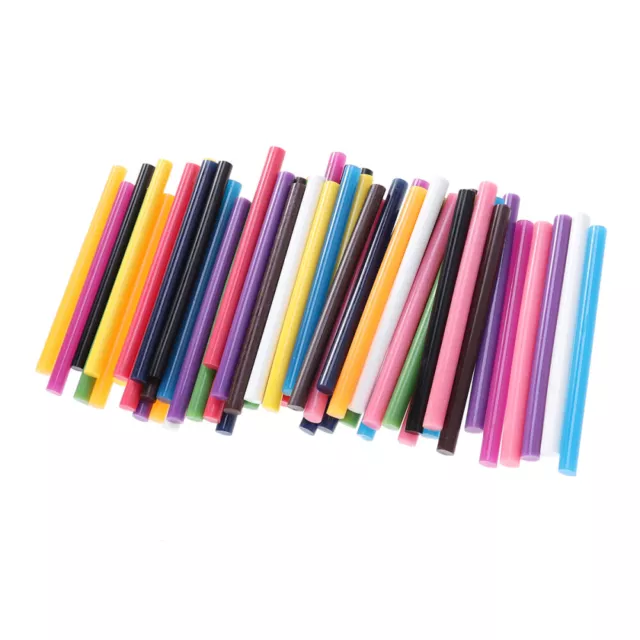 60 Pc Color Glue for DIY Art Craft General Repairs Hot Sticks Mini