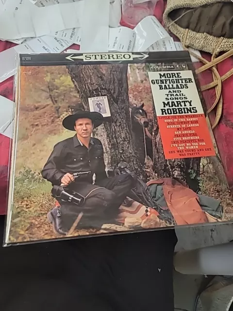 Marty Robbins More Gunfighter Ballads & Trail Songs Vinyl LP Record