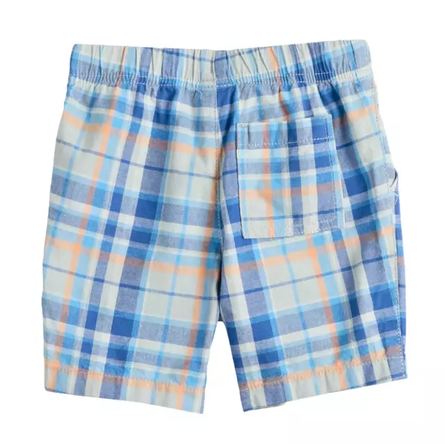 Baby & Toddler Boy Jumping Beans Size 2T  Months Plaid Canvas Shorts 2