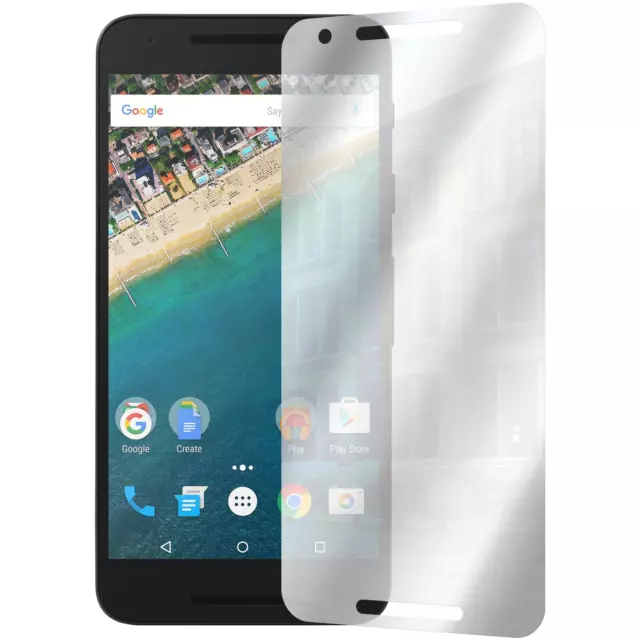 4 x Google Nexus 5X Pellicola Protettiva Specchio