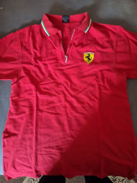 Polo Shirt Ferrari Gr L