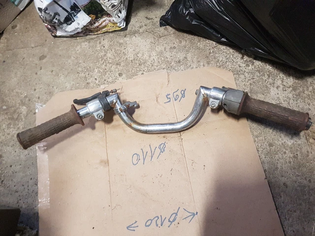 Ets Mauger - Guidon chrome type Motobécane AV 44 76 85 H 100 mm