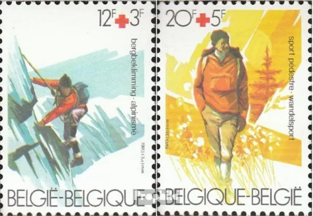 Belgien 2134-2135 (kompl.Ausg.) gestempelt 1983 Rotes Kreuz