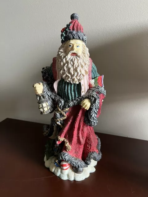 Cedar Creek Vintage 12" Santa Claus Christmas Holidays Statue