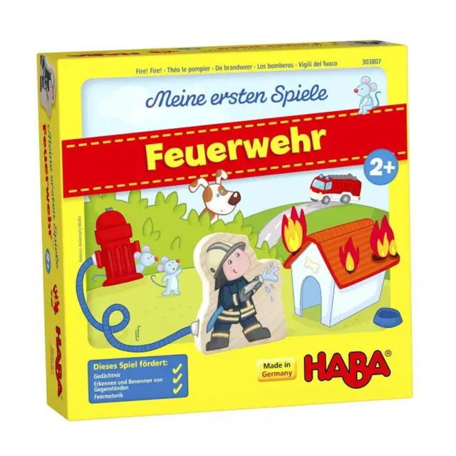 Haba Jeux My Very Premier Jeux Feu Éducatif Mémoire Jeu Âges 2 Ans