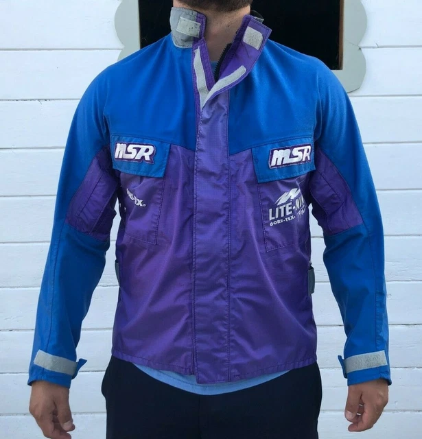 MENS MSR RACING Gore Tex Jacket ISDE Enduro Vintage Size L