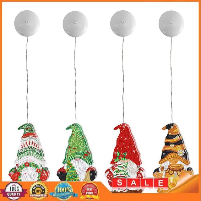 5D DIY Special Shape Diamond Painting Goblin Crystal Diamond LED Hanging Light