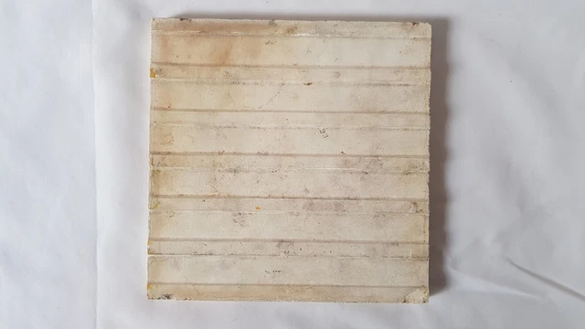 CHARMING english SYMMETRICAL DESIGN FLORAL 6 INCH 19TH CENTURY TILE 4