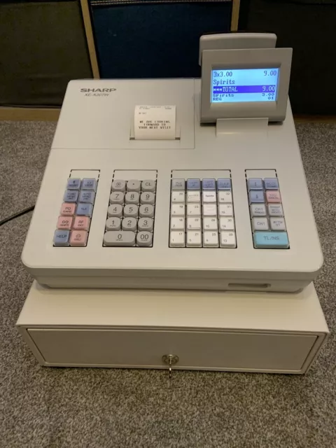 Sharp XE-A207W Registratore di cassa negozio fino a