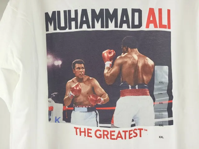 MENS MUHAMMAD ALI The Greatest Boxer Boxing T-SHIRT XXL Brand New W ...