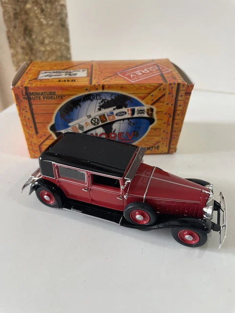 Voiture miniature Norev Hachette Renault Reinastella 1/43 BOITE Collection C4