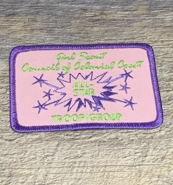 GIRL SCOUT COUNCIL of Colonial Coast AllStar GSA Fun Patch Daisy