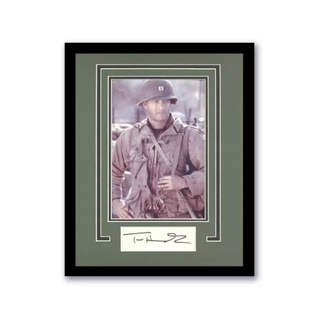 Tom Hanks "Saving Private Ryan" AUTOGRAPH Signed Photo Framed 11x14 Display ACOA