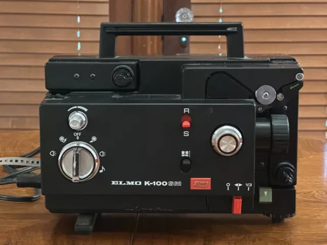 Elmo K-100 SM 8mm and Super 8 Adjustable Speed Projector
