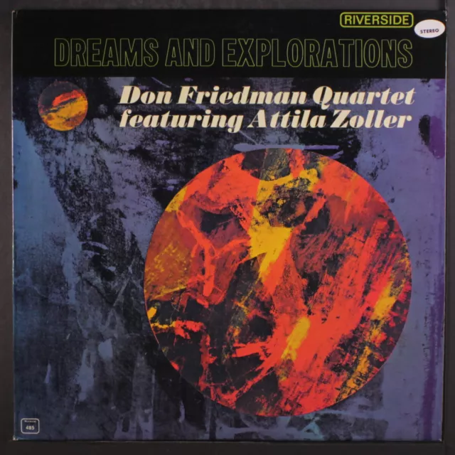 Don Friedman: Dreams And Explorations Riverside Records 12 " LP 33 RPM