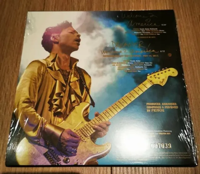 PRINCE Vinyle "Welcome America" NEUF EDITION LIMITEE N°7039 SCELLE 2