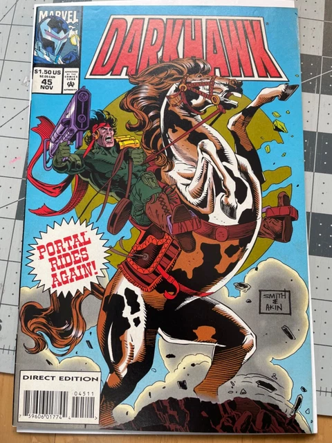 Darkhawk #45 low print run 1994 Marvel. Combined shipping