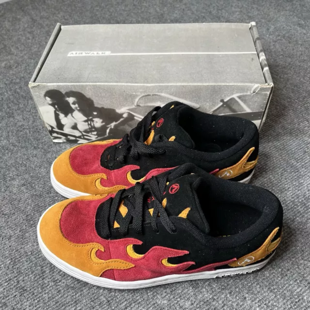 VTG 1990S AIRWALK Scorch Scoach Flames Skateboard Skate Sneakers Mens 10 RARE 399.77 PicClick