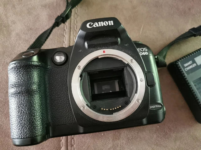 Canon EOS D60 (NOT 60D) body. 6.3 MP apsc