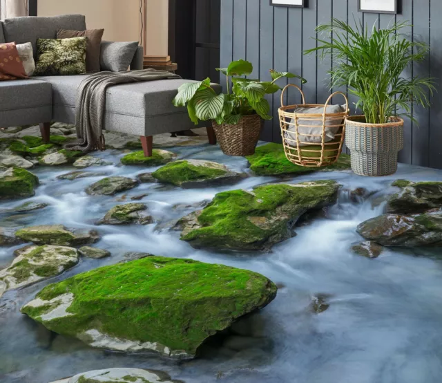 3D Moss Stone 7993NA Floor WallPaper Murals Wall Print 5D AJ WALLPAPER AU Fay