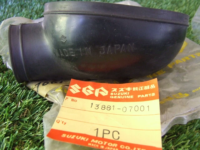Suzuki B100 B100P B105P B120 KT120 BX120 Air Cleaner Tube Outlet NOS 13881-07003