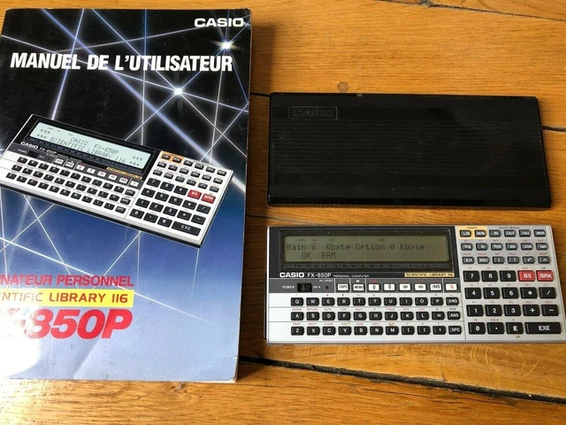 Casio fx 850 deals