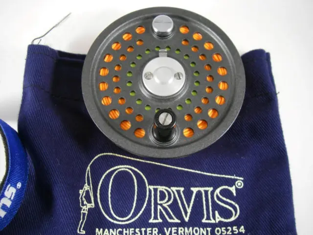 ORVIS BATTENKILL DISC 5/6 FLY Fishing REEL Made In England w/ WF5F HYDROS  Line $115.00 - PicClick