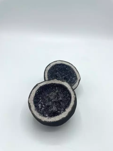 Rauchquarz-Druse; 390g; 8,3cm d