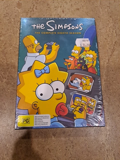 THE SIMPSONS THE Complete Eighth Season Dvd Box Set New Factory