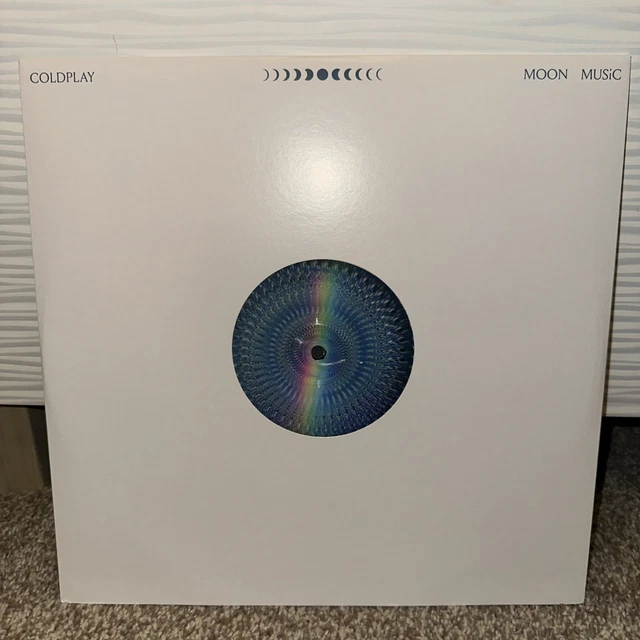 COLDPLAY MOON MUSIC Zoetrope Vinyl Blood Records Limited New
