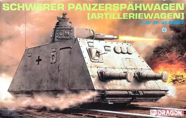 Maquette Dragon 1/35 – Schwerer Panzerspähwagen (Infanteriewagen) – Neuf