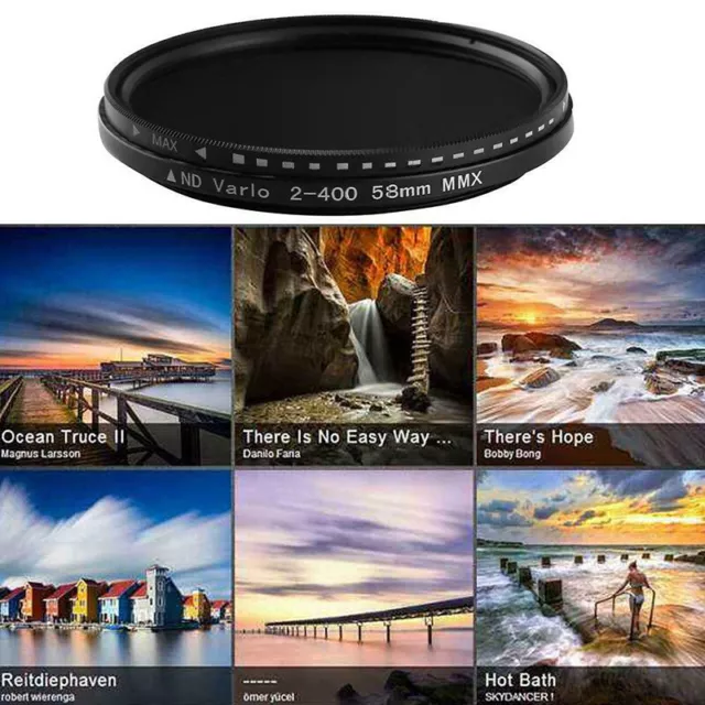 Adjustable Neutral Density Fader Variable ND Filter ND2 to ND400 for Camera Lens 3