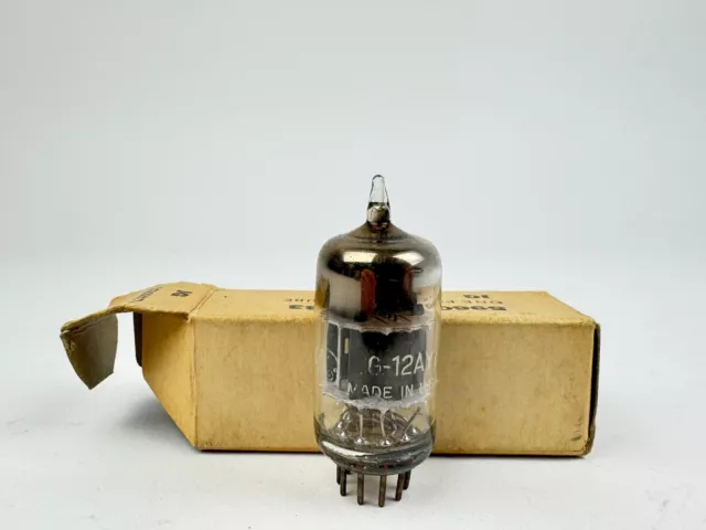 General Electric 12AY7 Röhre NOS OVP Röhrenverstärker Amplifier Valve neu