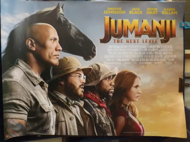 Jumanji - Welcome to the Jungle Posters - Jack Black - A3 & A4