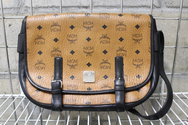 MCM Vietos Crossbody Flap Messenger Bag