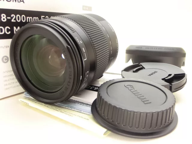 18-200mm Sigma Contemporary C F3.5-6.3 OS DC Macro HSM AF IF ASP für Canon EF