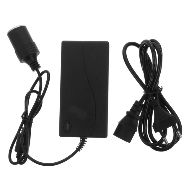 Adaptateur d'inverseur de voiture de voiture 220V à 12V Adaptateur d'inverseur a