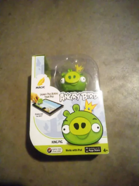 MAGIC - Angry Birds - King Pig Figure - Works with iPad  - iPad App Game (NIB)