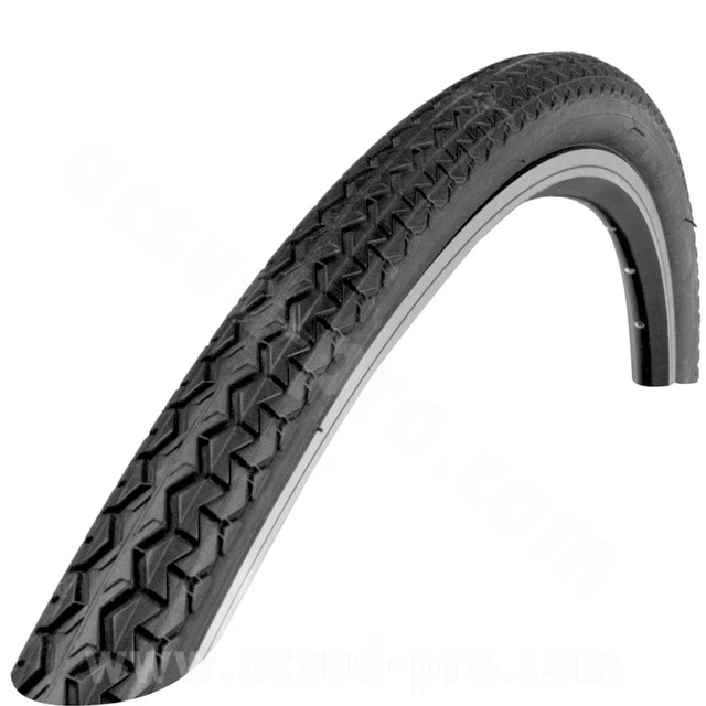 Pneu Vélo MICHELIN WORLD TOUR 650x35B (26 X 1 1/2) - Beige Et Noir - Tringle Rigide - Neuf