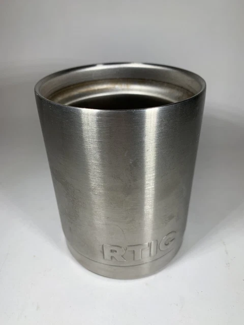RTIC Can Cooler 12oz, Koozie Vacuum Insulated - Stainless Steel New Design