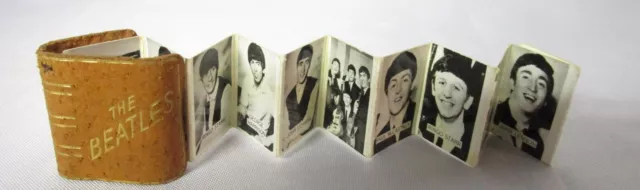Rare Beatles Miniature Photo Album Pendant Charm Necklace 1964 Made In England 2