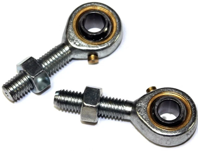 Set Estremità Asta Pista M8 Foderato Bronzo