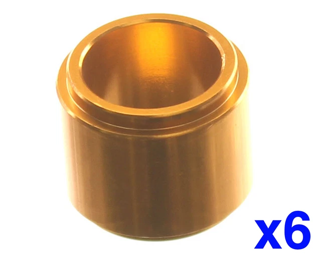 Lega Go Kart 17 mm Distanziatore Ruota Asse Stub 20 mm Oro x 6 Karting Racing Race