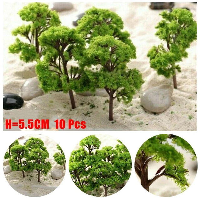 For Building Model Model Tree Toy Scale Tree Train Railroad About 5.5CM