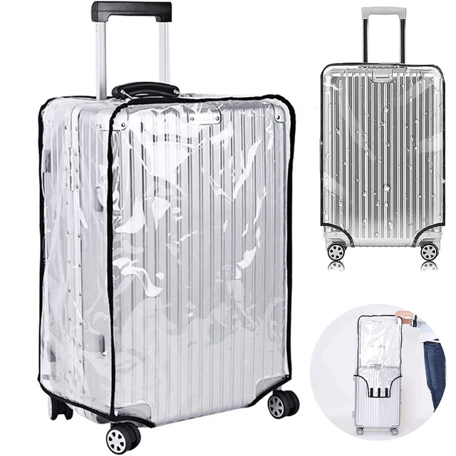 18-30 Inch Travel Luggage Protector Suitcase Cover Dust Rain Washable Bags Case