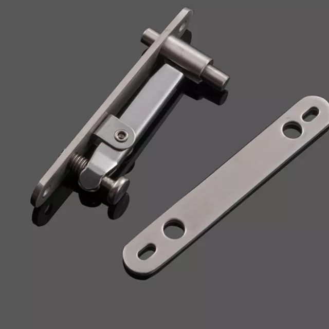 360 Degree Shaft Pivot Hinge Heavy Duty Steel Door Fastener Handle 3