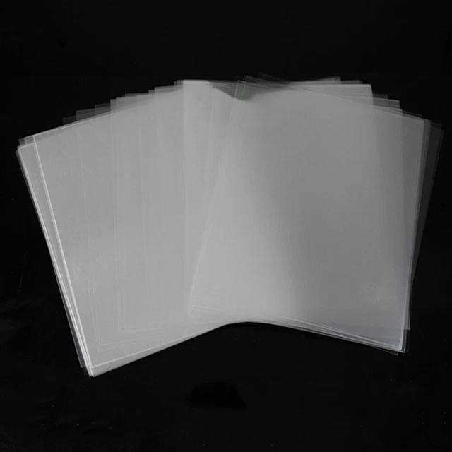 12PCS Blank Stencil Paper Clear Template Sheets Stencil Plastic Sheets