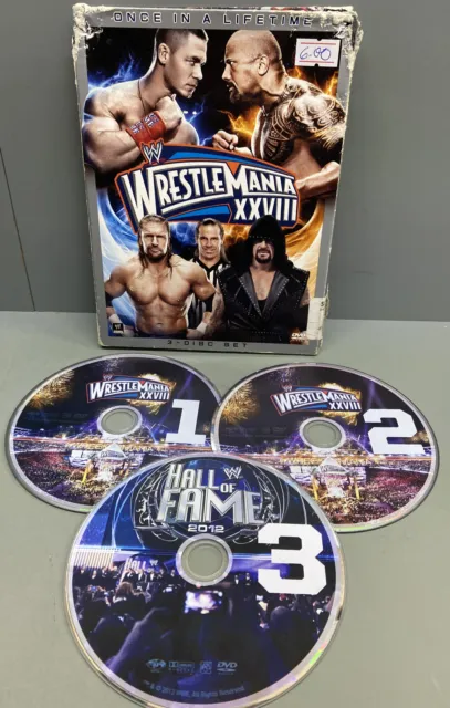WWE: Wrestlemania XXVIII (DVD, 2012, 3-Disc Set)